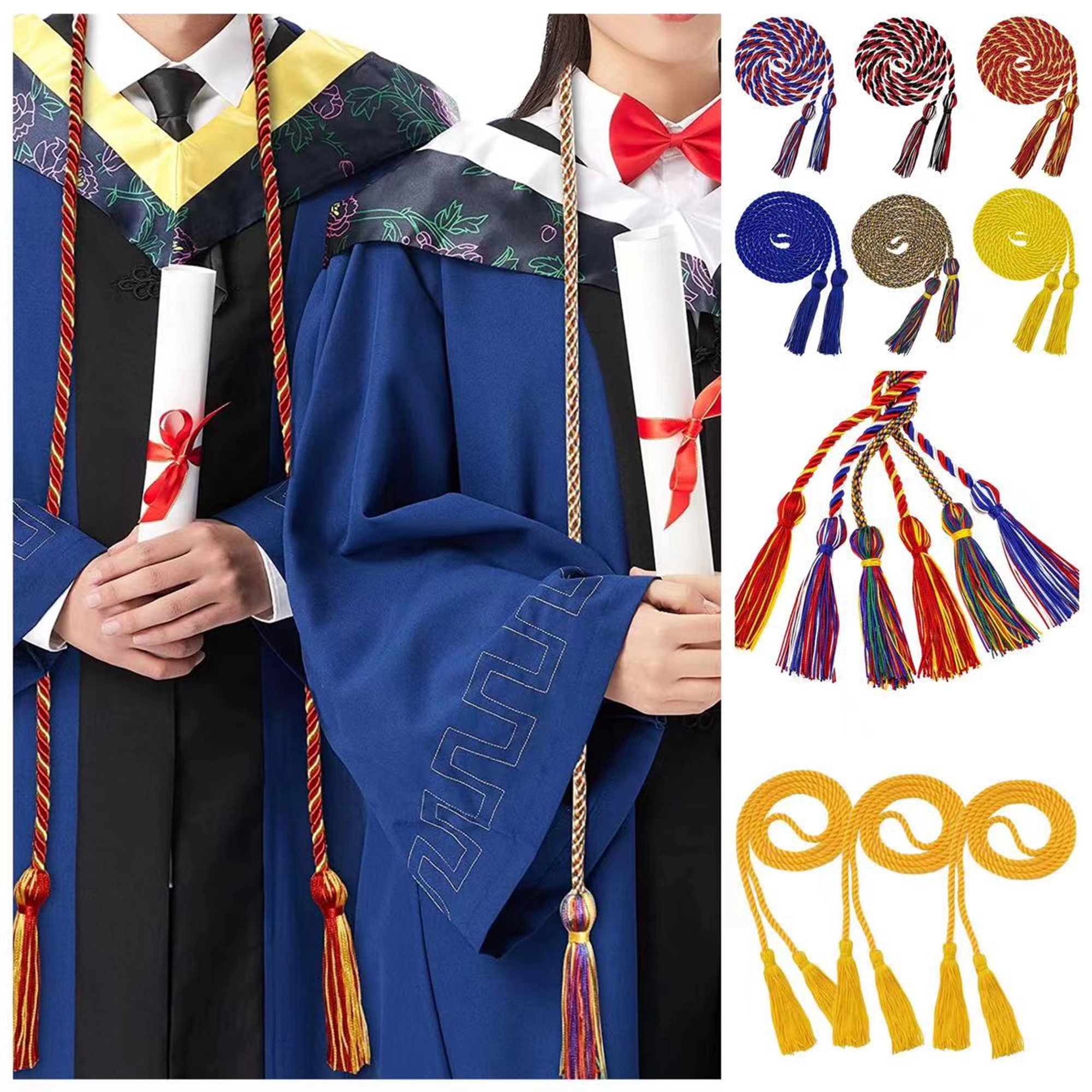 Graduation Rope Tassel Honor Cords 4