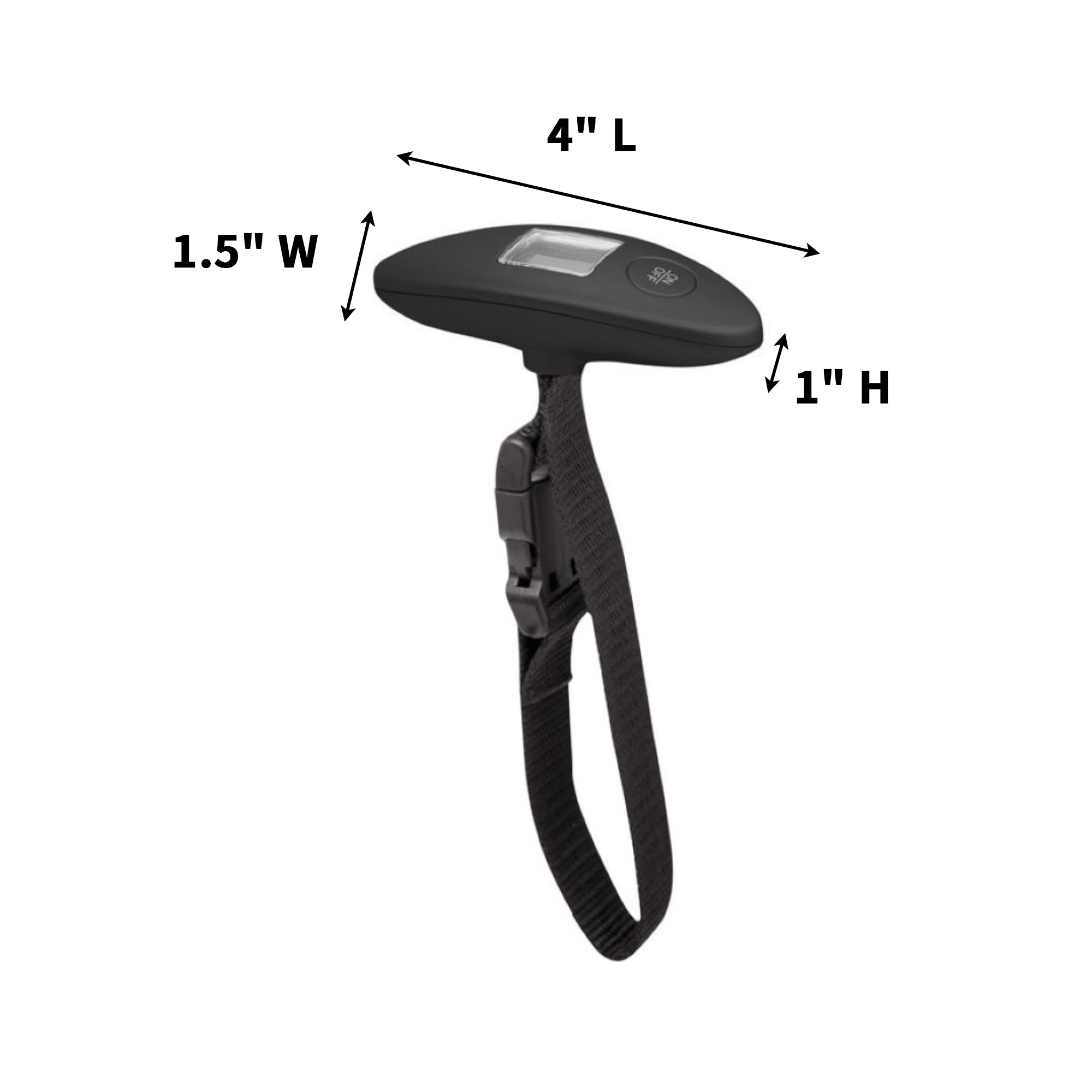 Portable Digital Hanging Scale With Battery 110 Pound Capacity 3