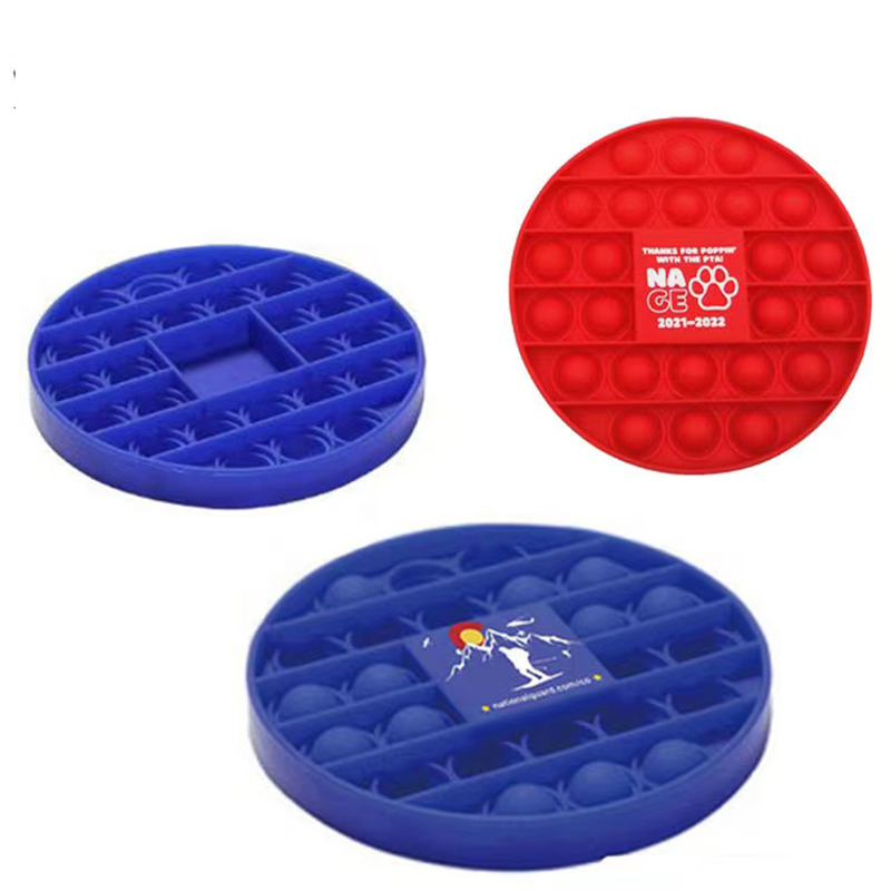 Silicone Popper Fidget Toy Stress Reliever for Kids and Adults 4