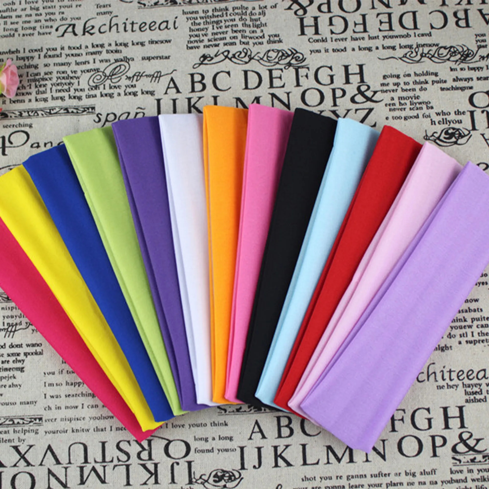 Soft Breathable Stretchy Headband Sweat Control Headwear 5