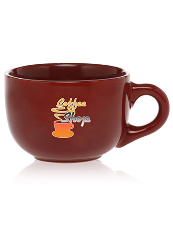 18 oz. Ceramic Cappuccino Mugs 7