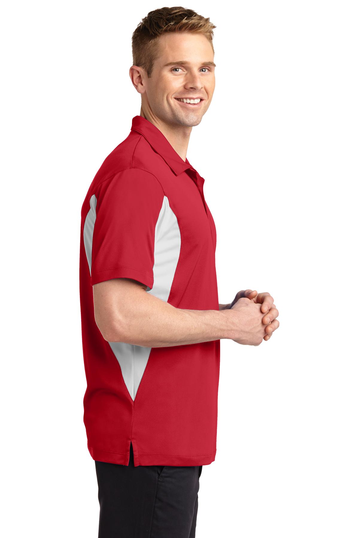 Sport-Tek® Tall Side Blocked Micropique Sport-Wick Polo 66
