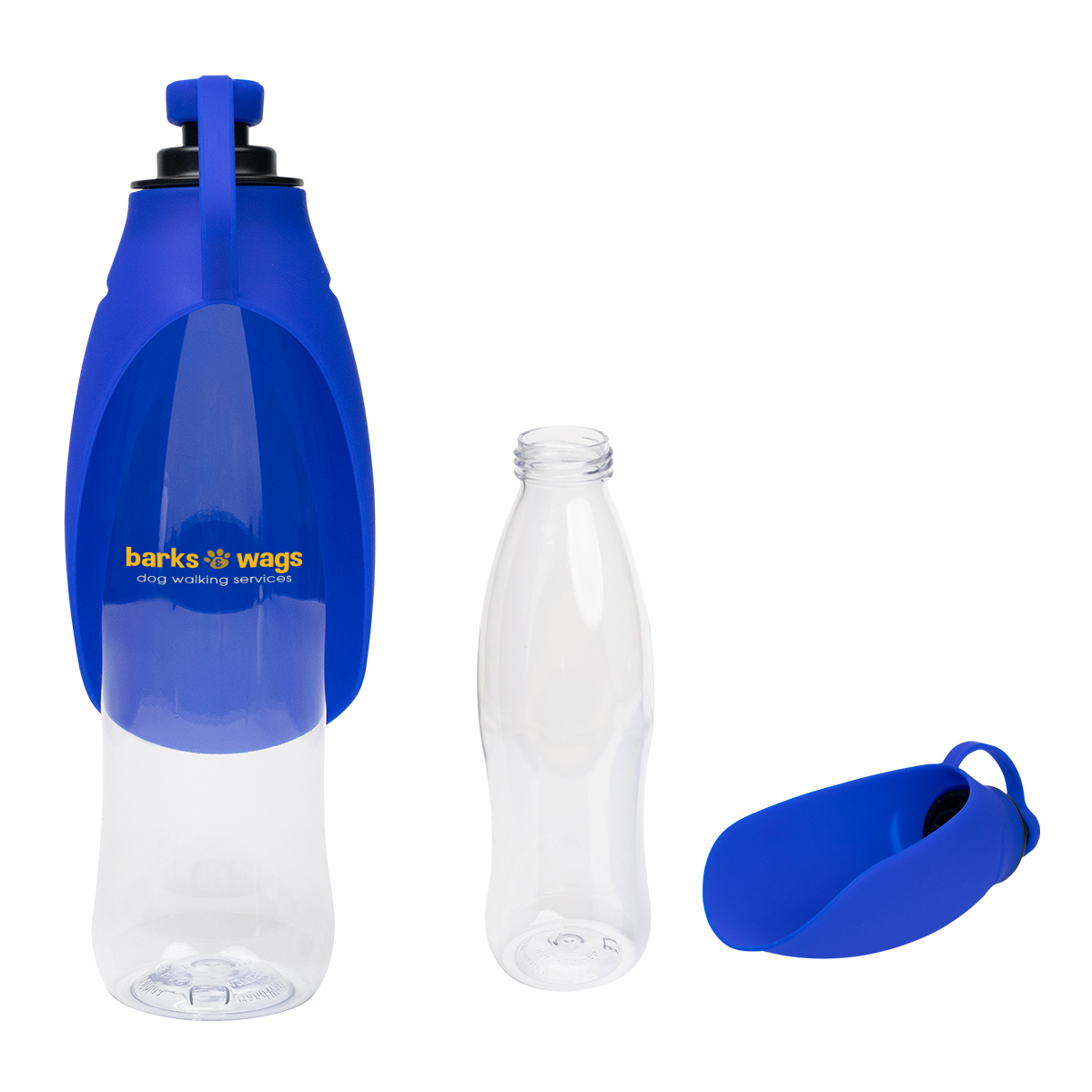 21 Oz. Recycled Pet Water Bottle & Dispensing Bowl 6