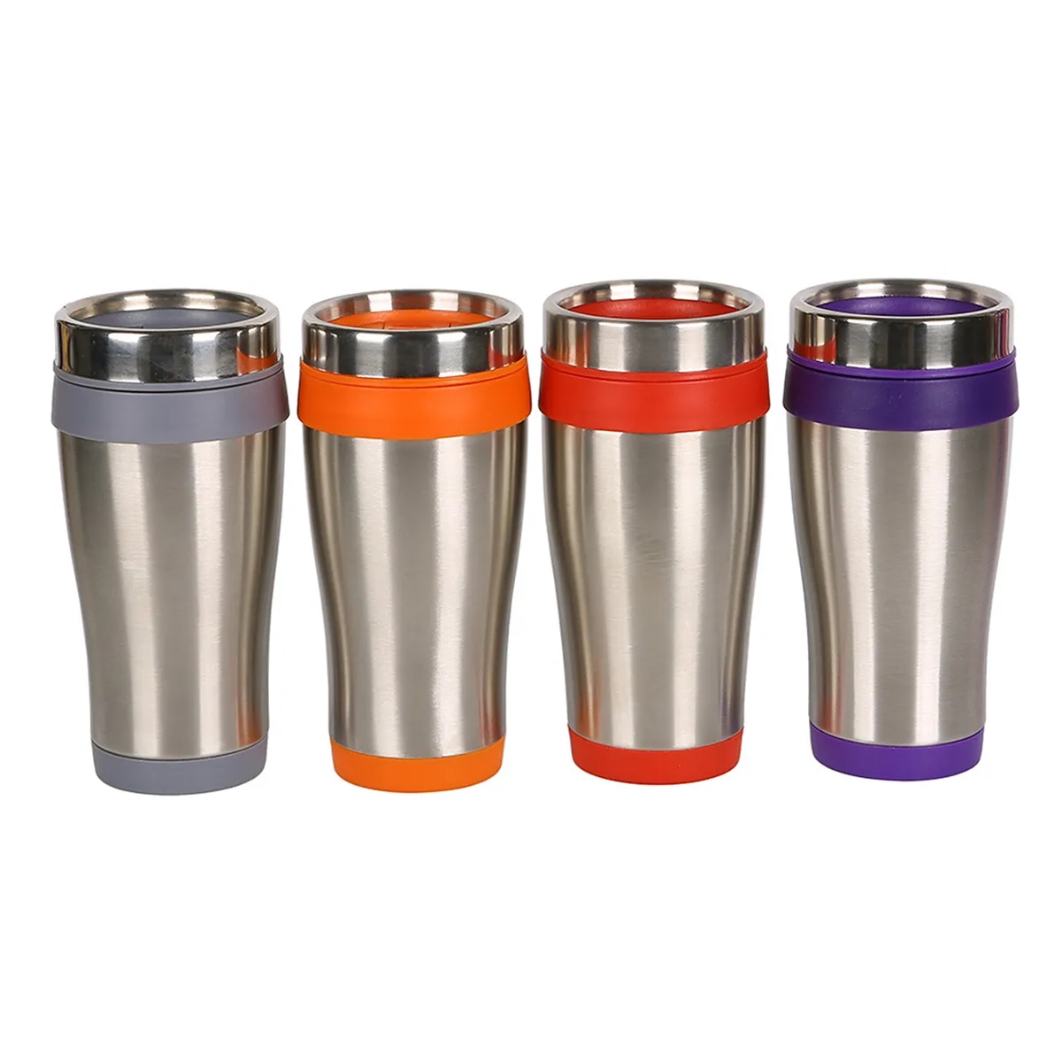 14oz Double Walled Stainless Steel Insulated Travel Mug 2
