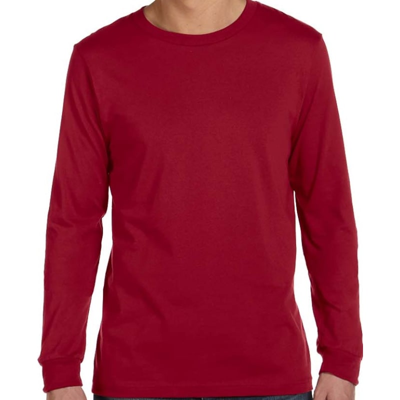 Bella Mens Jersey Long-Sleeve T-Shirt 14