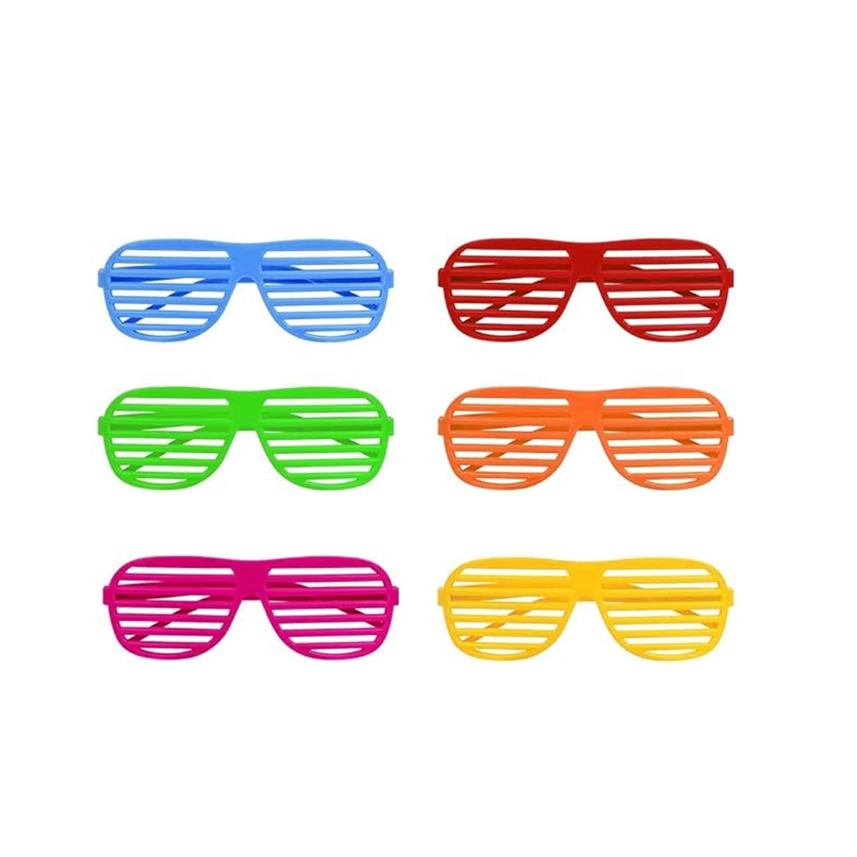 Colorful Shutter Shadeds Glasses 6