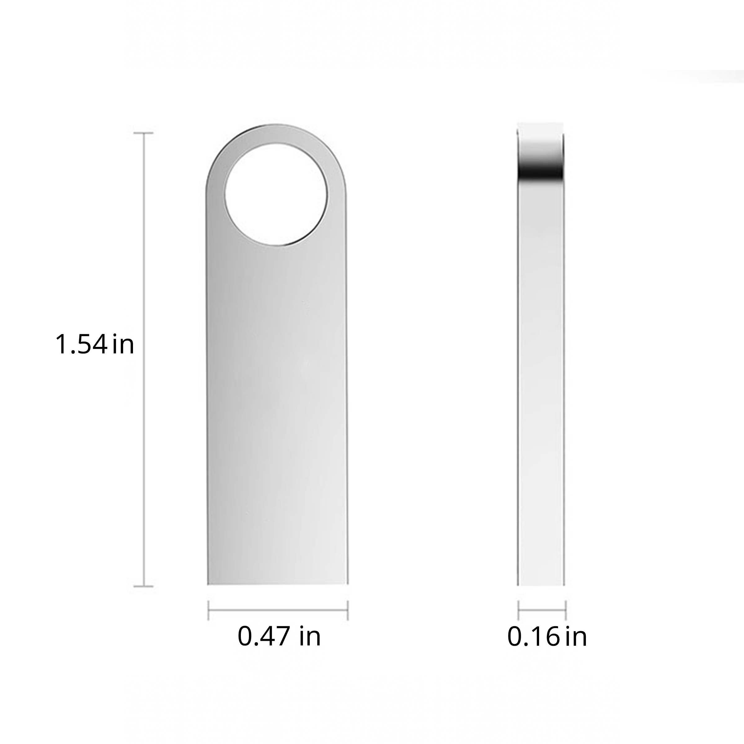 Customizable 4GB USB Flash Drive 5