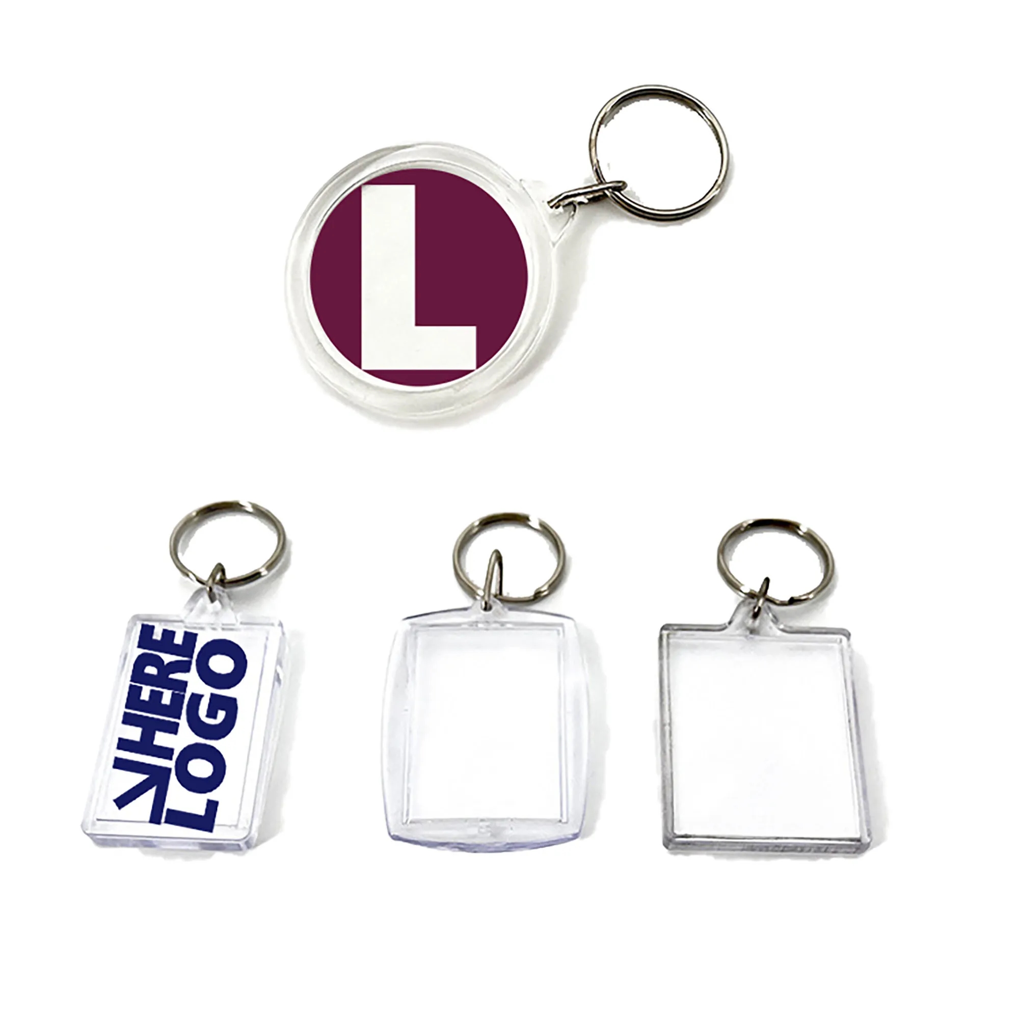 Customized Acrylic Keychain MOQ 100PCS 1