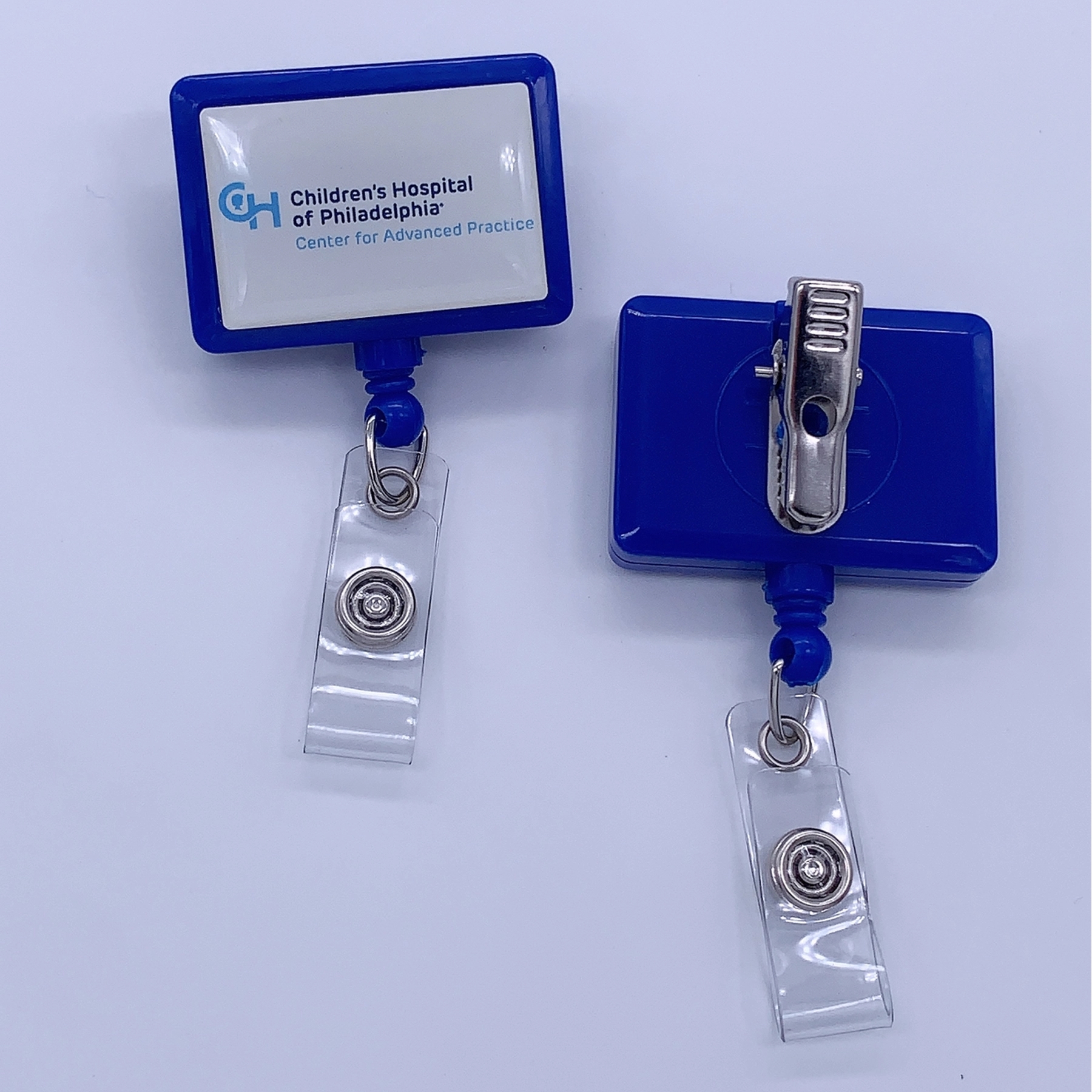 Rectangle Retractable Badge Reel Holder 2