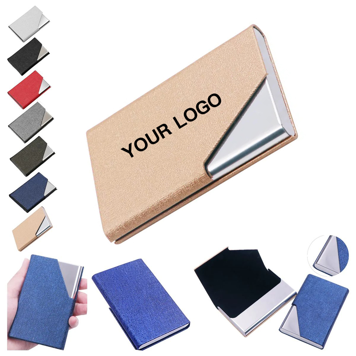 Sleek PU Card Case for Professional Carry 4