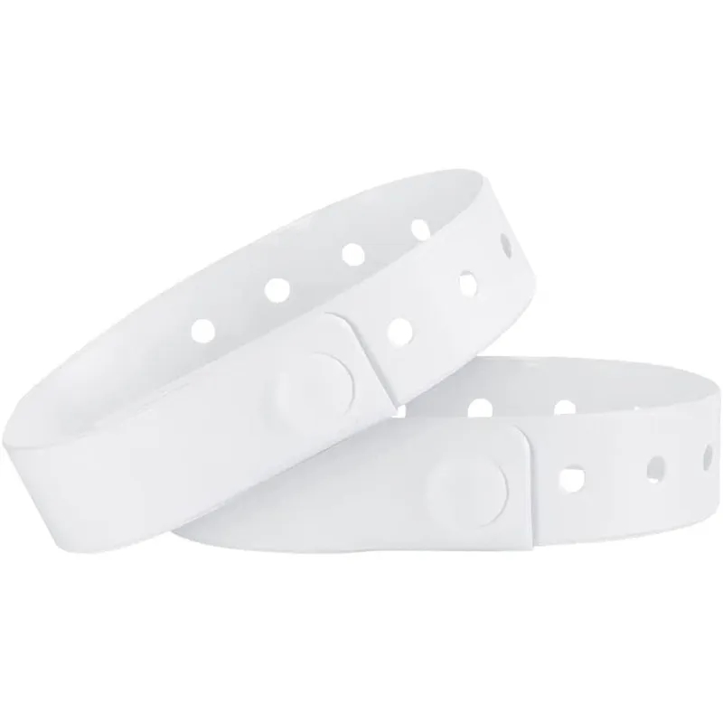 PVC Event Wristband with Adjustable Holes 6
