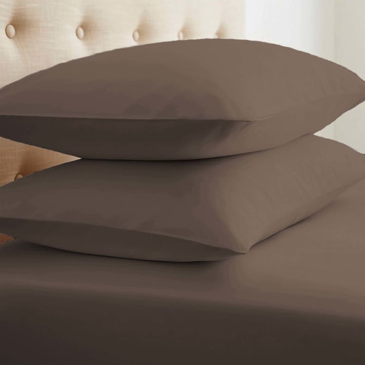 Microfiber Pillowcase Sets - Taupe King 2 Pack 2