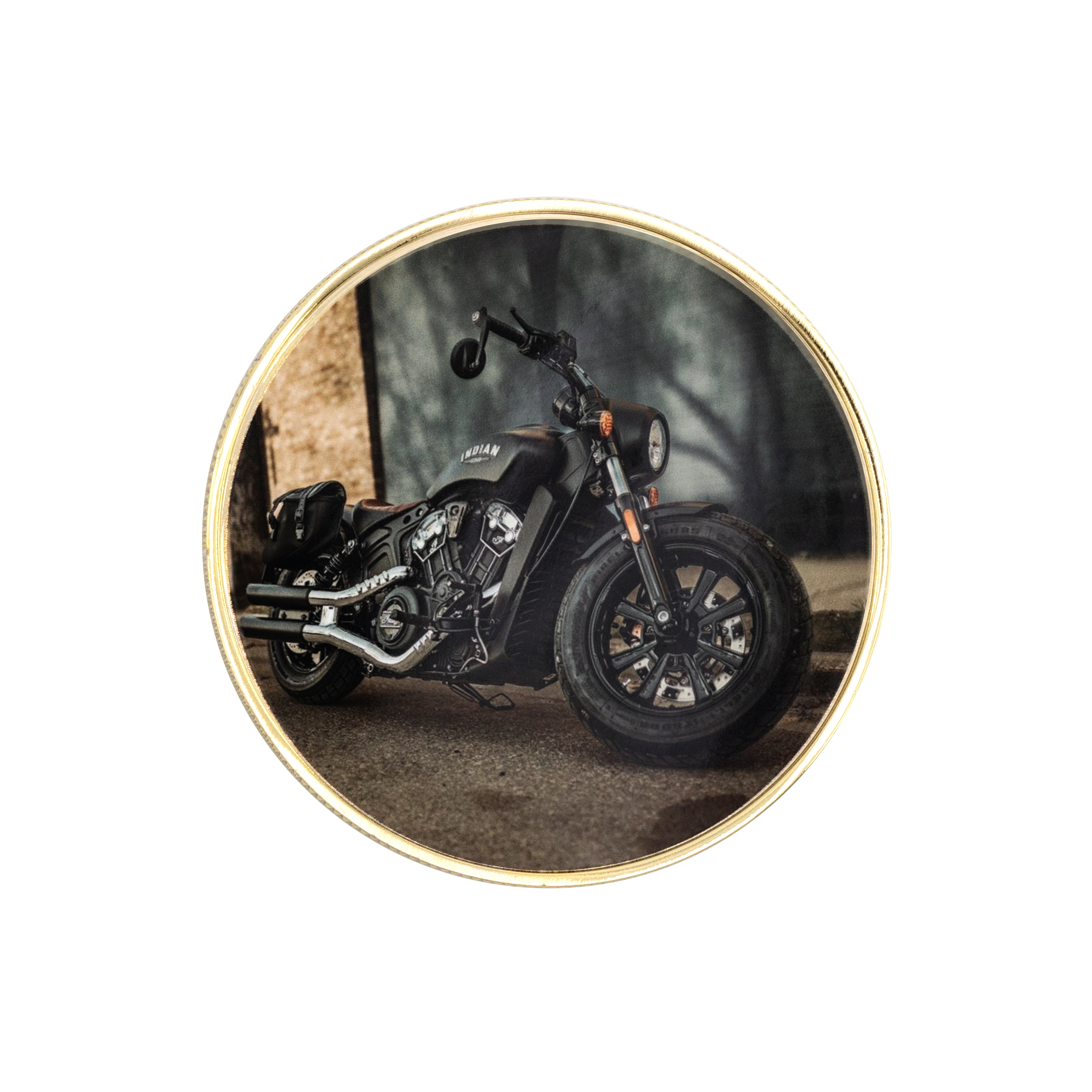 2" Speed Challenge Coin Coin Edge w/ 3D Texture Print 13