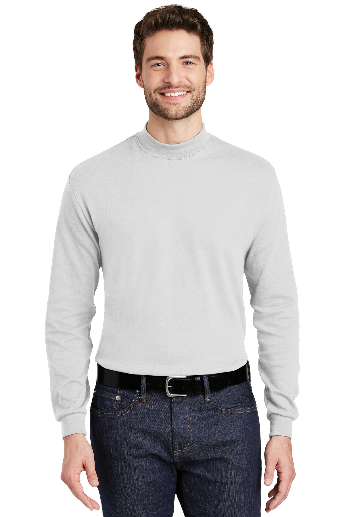Port Authority Interlock Knit Mock Turtleneck. K321 3