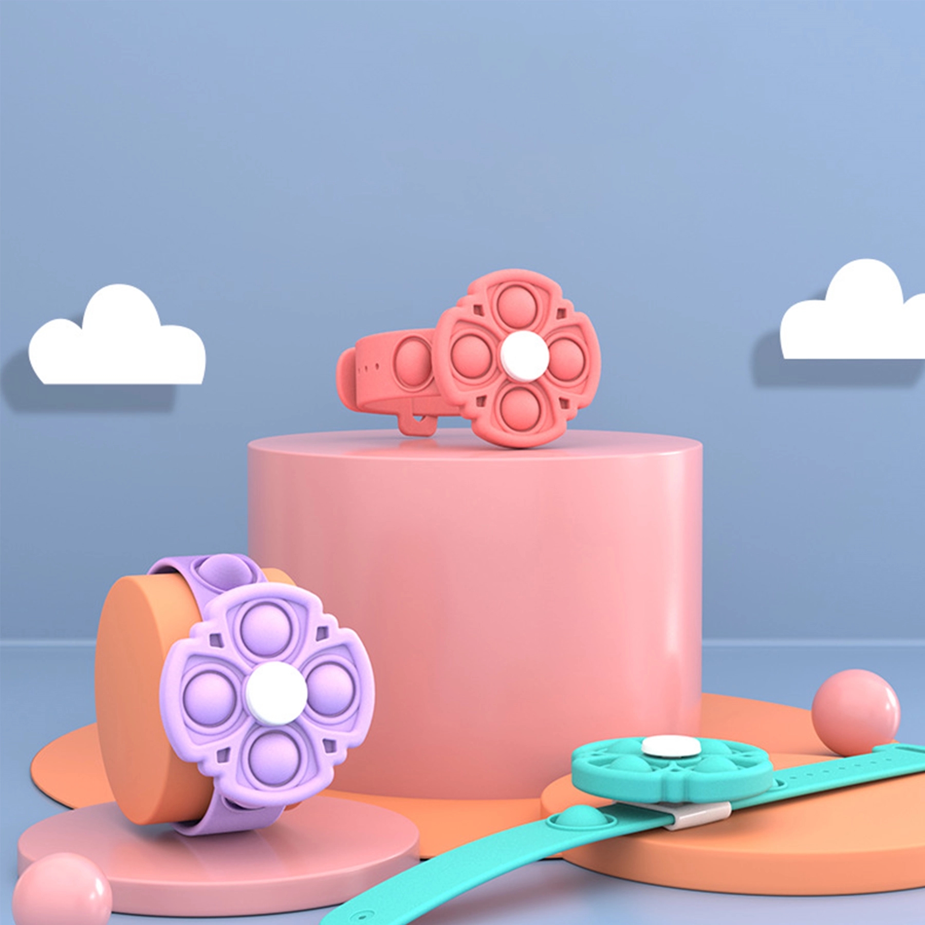 Anxious Spinner Pop Toy Bracelets 5