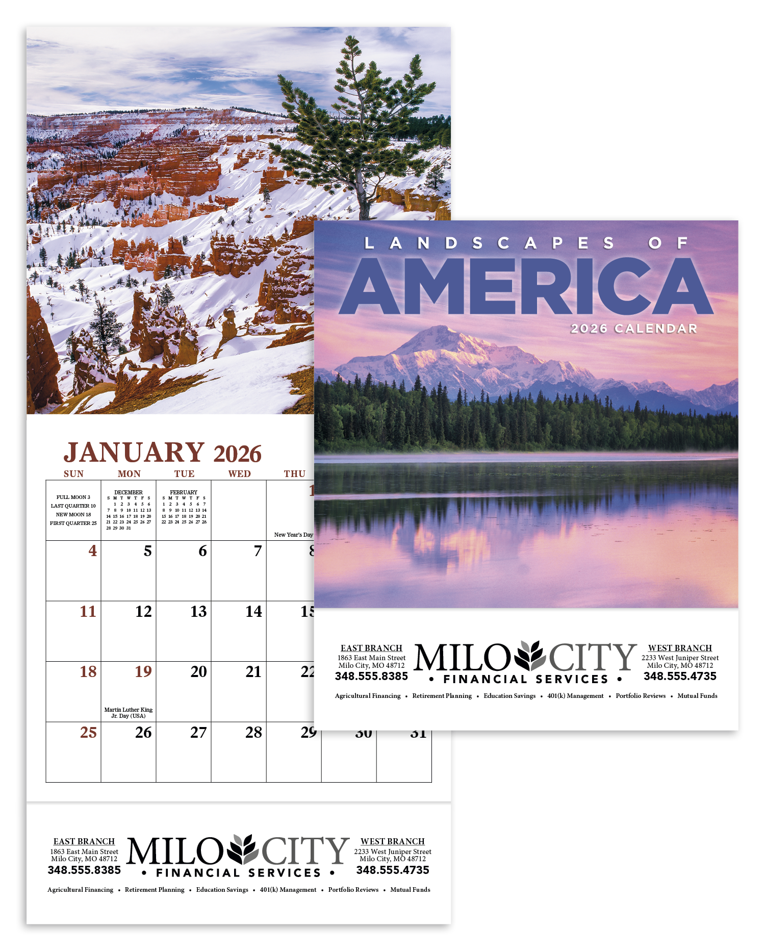 Good Value™ Landscapes of America - Mini Calendar 58