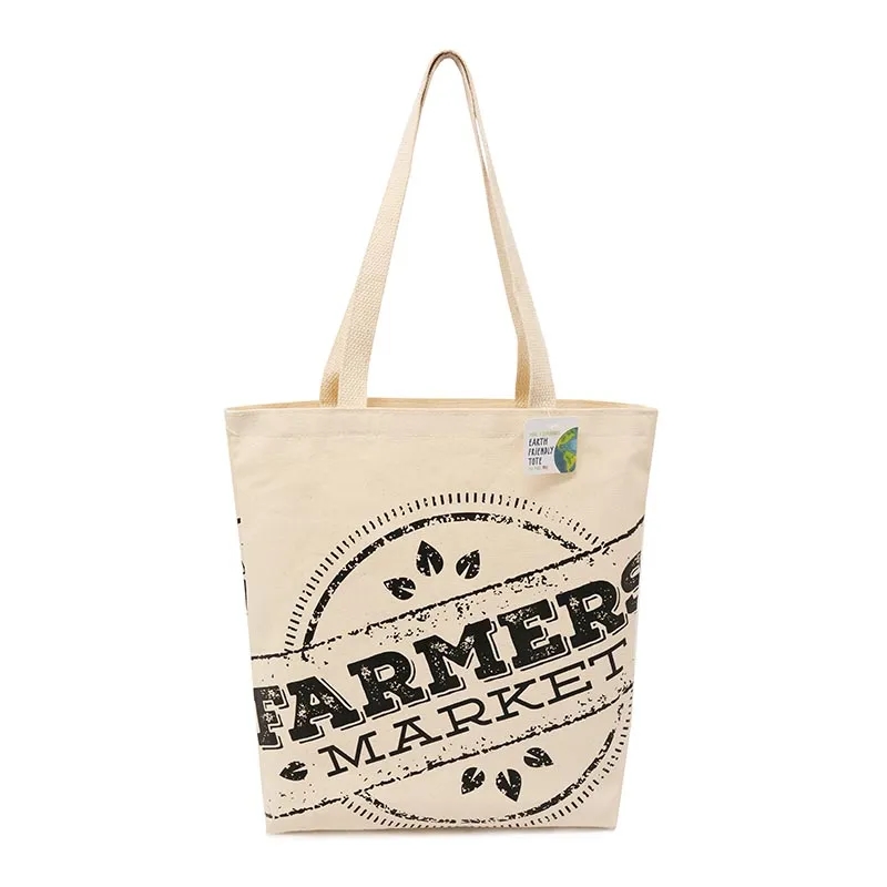 Recycled Canvas Open Tote Bag 11