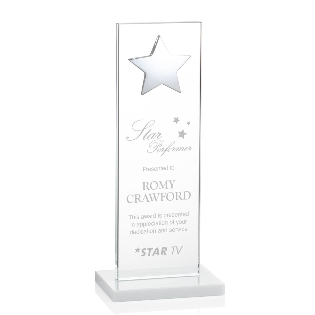 Dallas Star Award - White/Silver 13