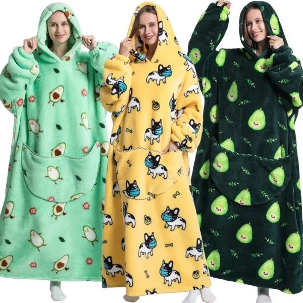 Wearable Fleece Blanket 3
