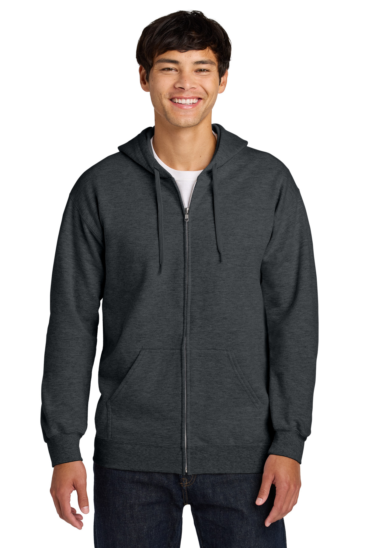 Gildan Softstyle Midweight Fleece Full-Zip Hooded Sweatshirt SF600 22
