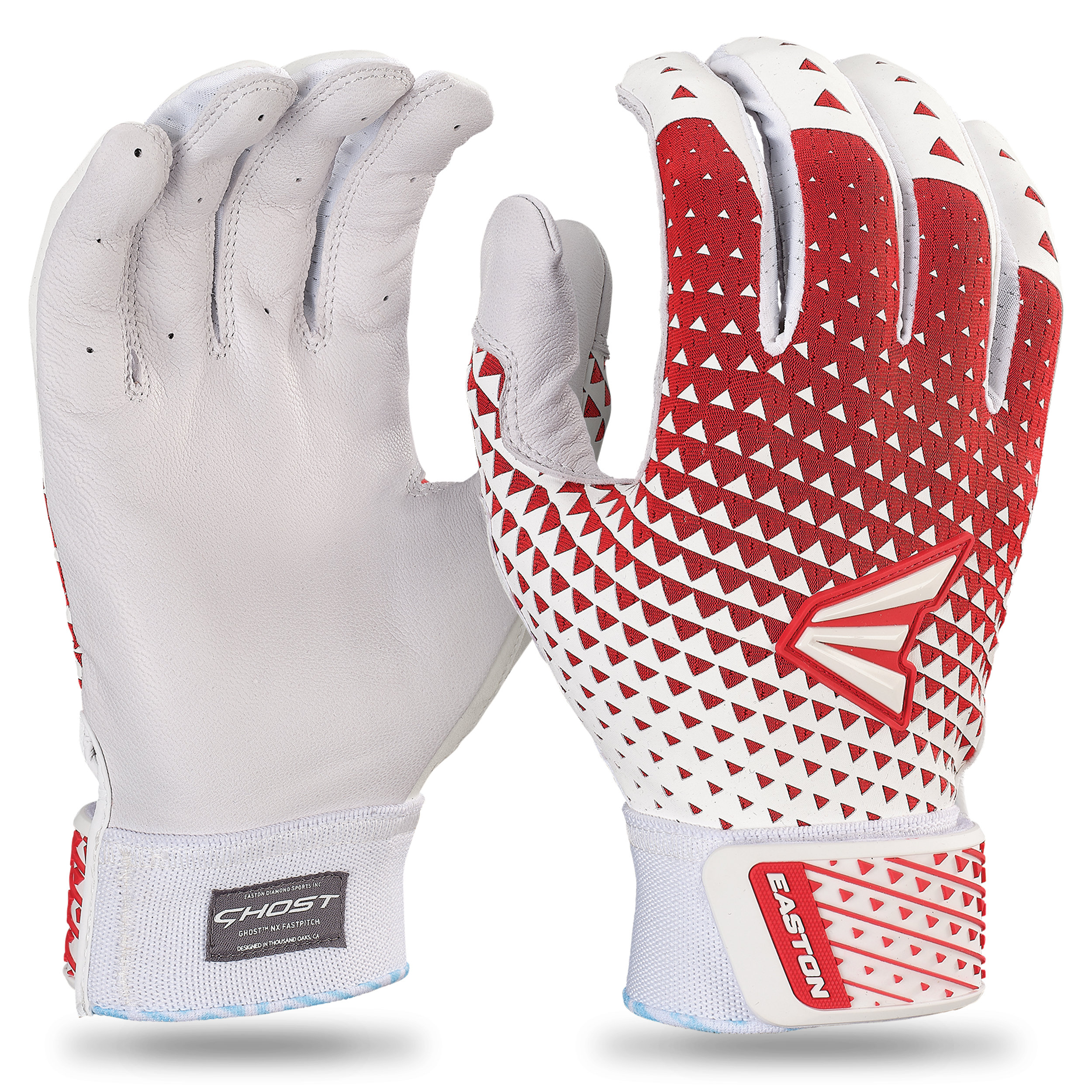 Easton Ghost NX Fastpitch Batting Gloves | M | Stars and Stripes 6