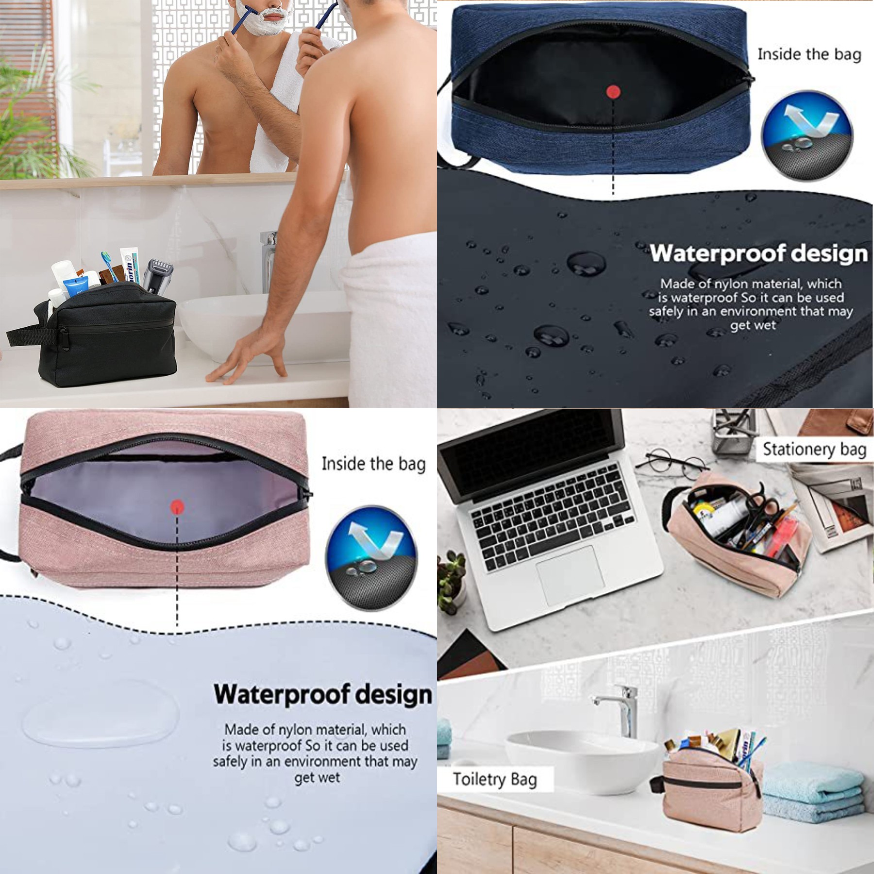 Travel Toiletry Makeup Bag 2