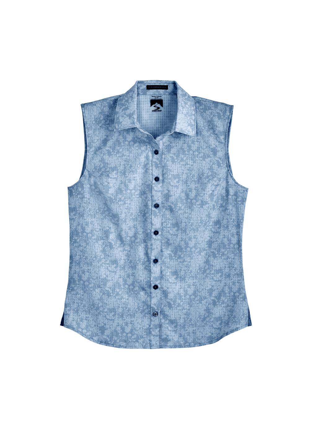 Storm Creek Women's Enthusiast 4-Way Stretch Printed Sleeveless Outdoor Shirt 15