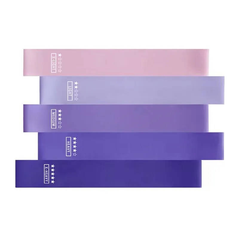 5 Piece Exercise Resistance Band Set 3