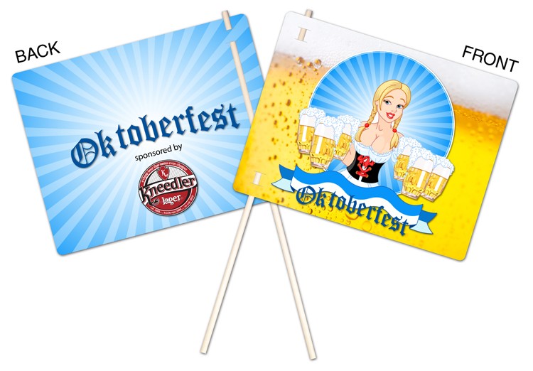 Flexible Plastic Flag - UV-Coated (1S) - 8.5x11 - 10 pt. 1