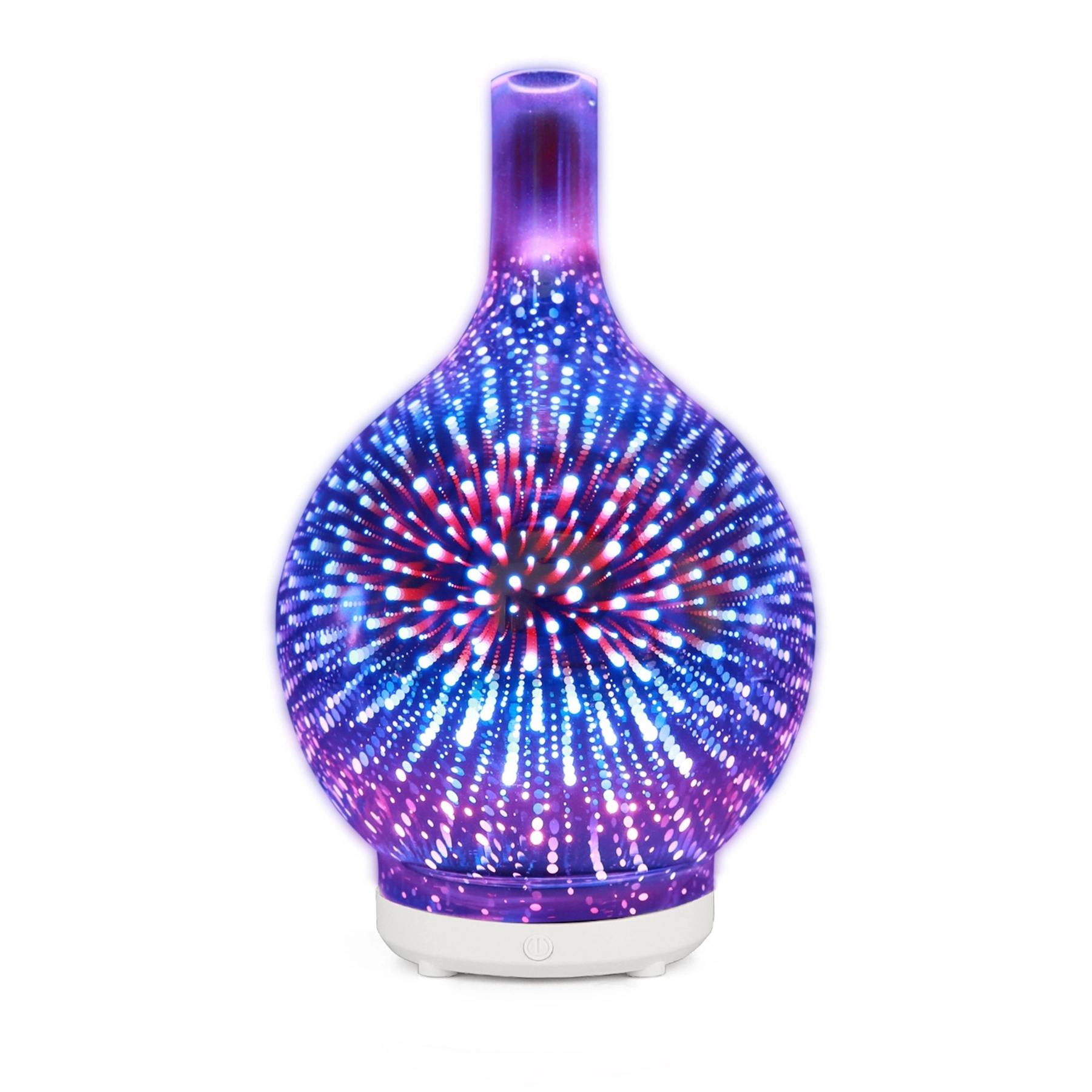 100 ML 3D Glass Ultrasonic Essential Oil Air Humidifier 2