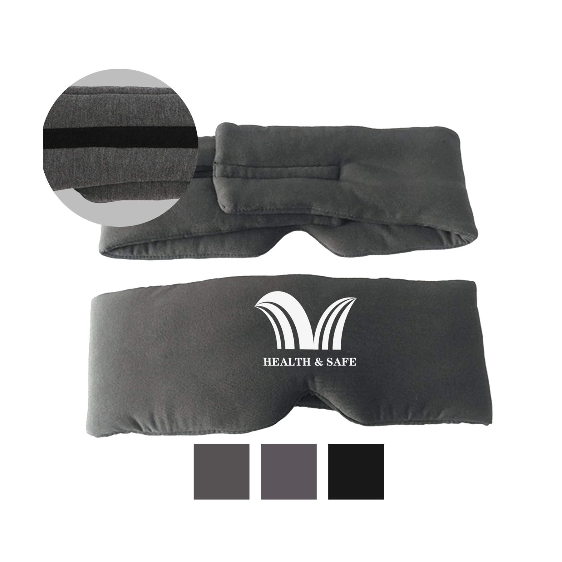 Cotton Sleep Eye Mask With Adjustable Strap Blocks Light 4