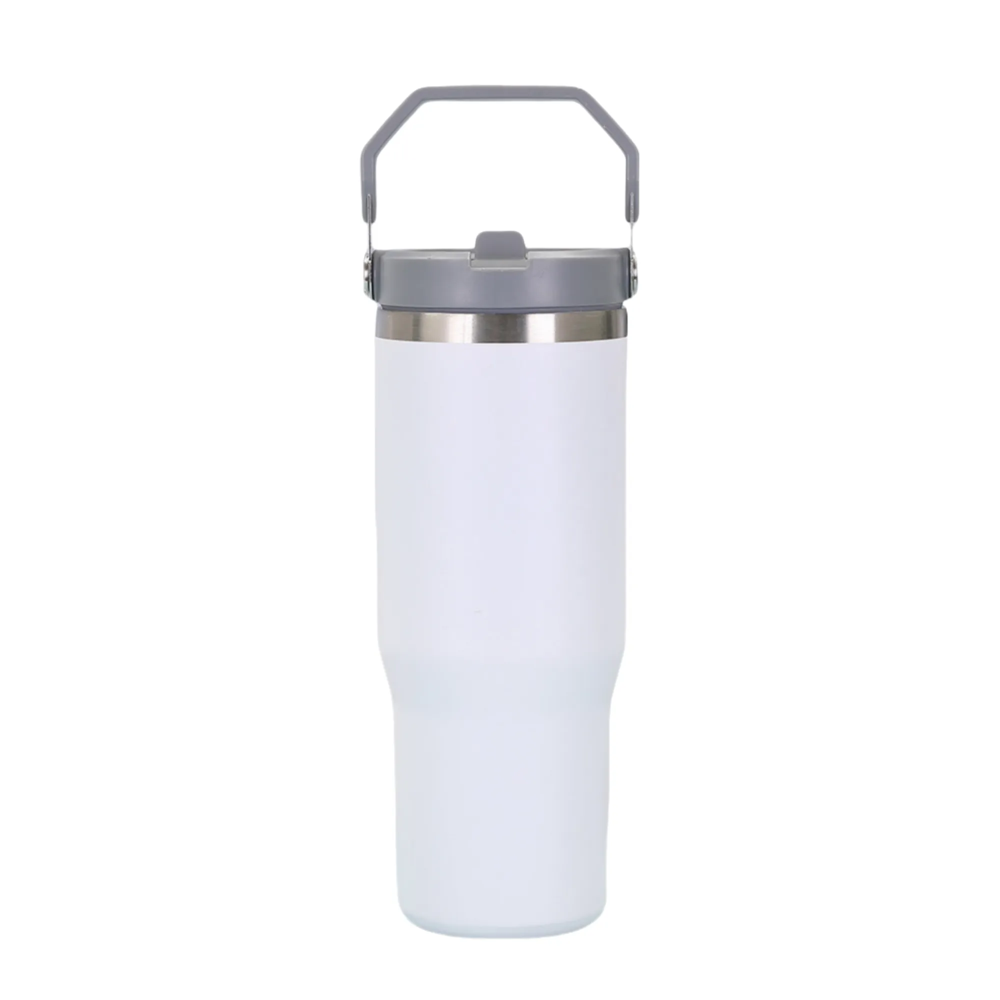 20oz Stainless Steel Tumbler Cup with Straw Leak Resistant 9