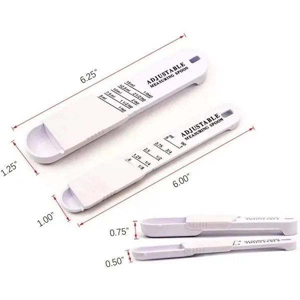 Adjustable Sliding Measuring Spoons 4