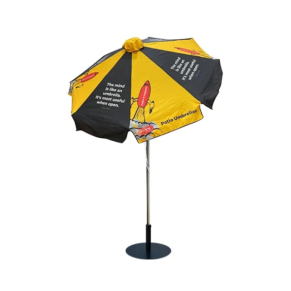 Premium Tilting Patio Umbrella w/ Valances 3