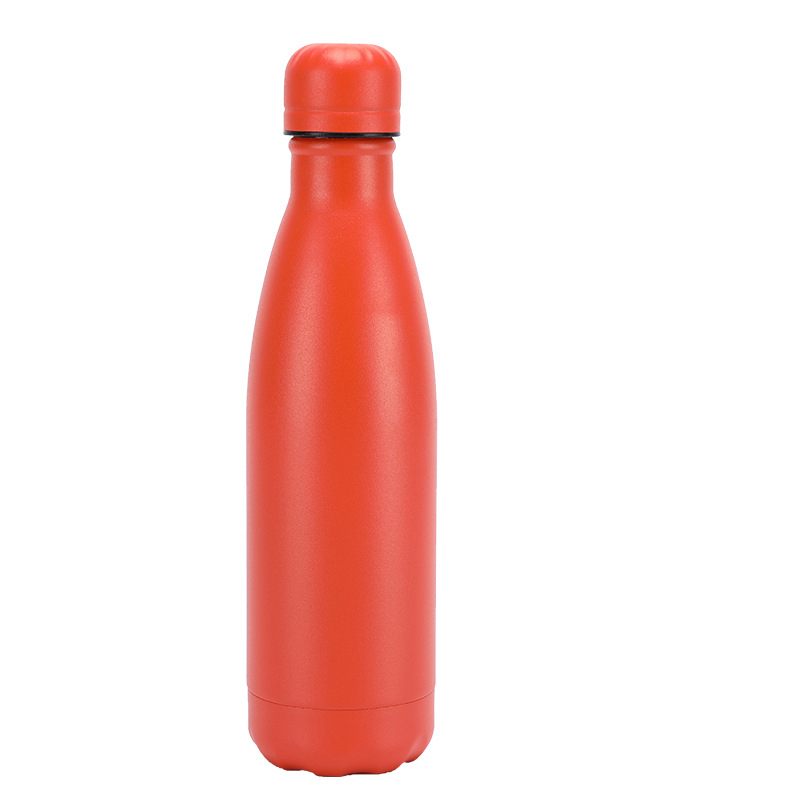 17 oz Double Wall Stainless Steel vacuum Insulated Travel Bottle with Sponge Brush 9