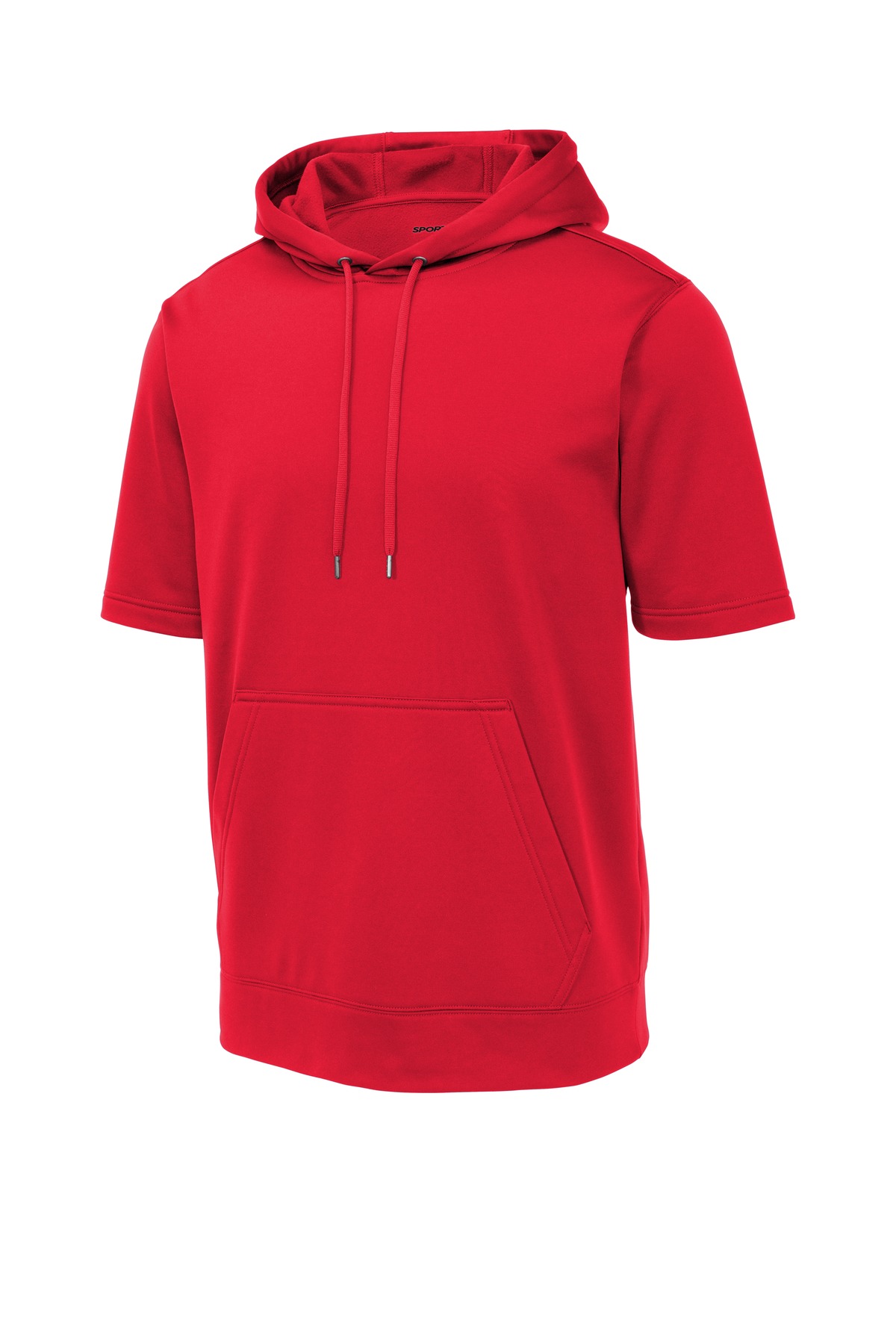 Sport-Tek Sport-Wick Fleece Short Sleeve Hooded Pullover. ST251, custom hoodie or sweatshirt with logo imprint 28