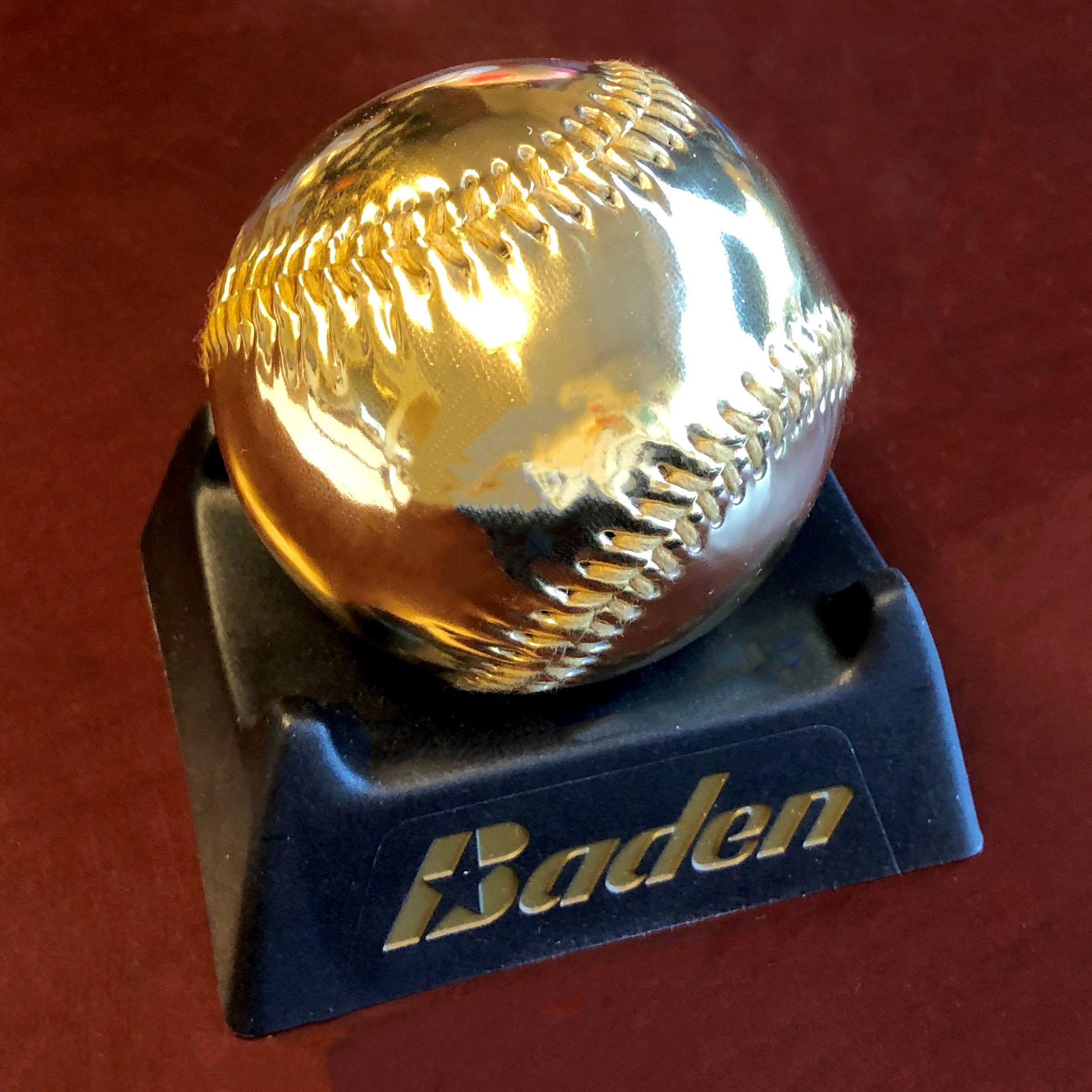 Baseball - GOLD Metallic Promotional, Autograph 2
