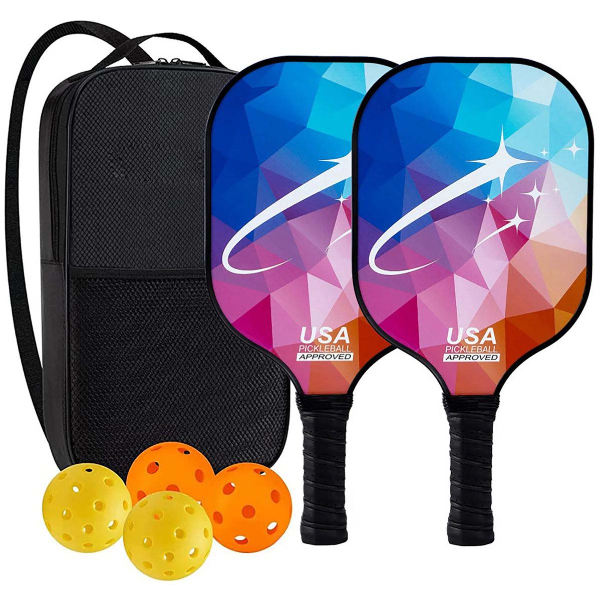 Fiberglass Pickleball Set for Training and Games 52