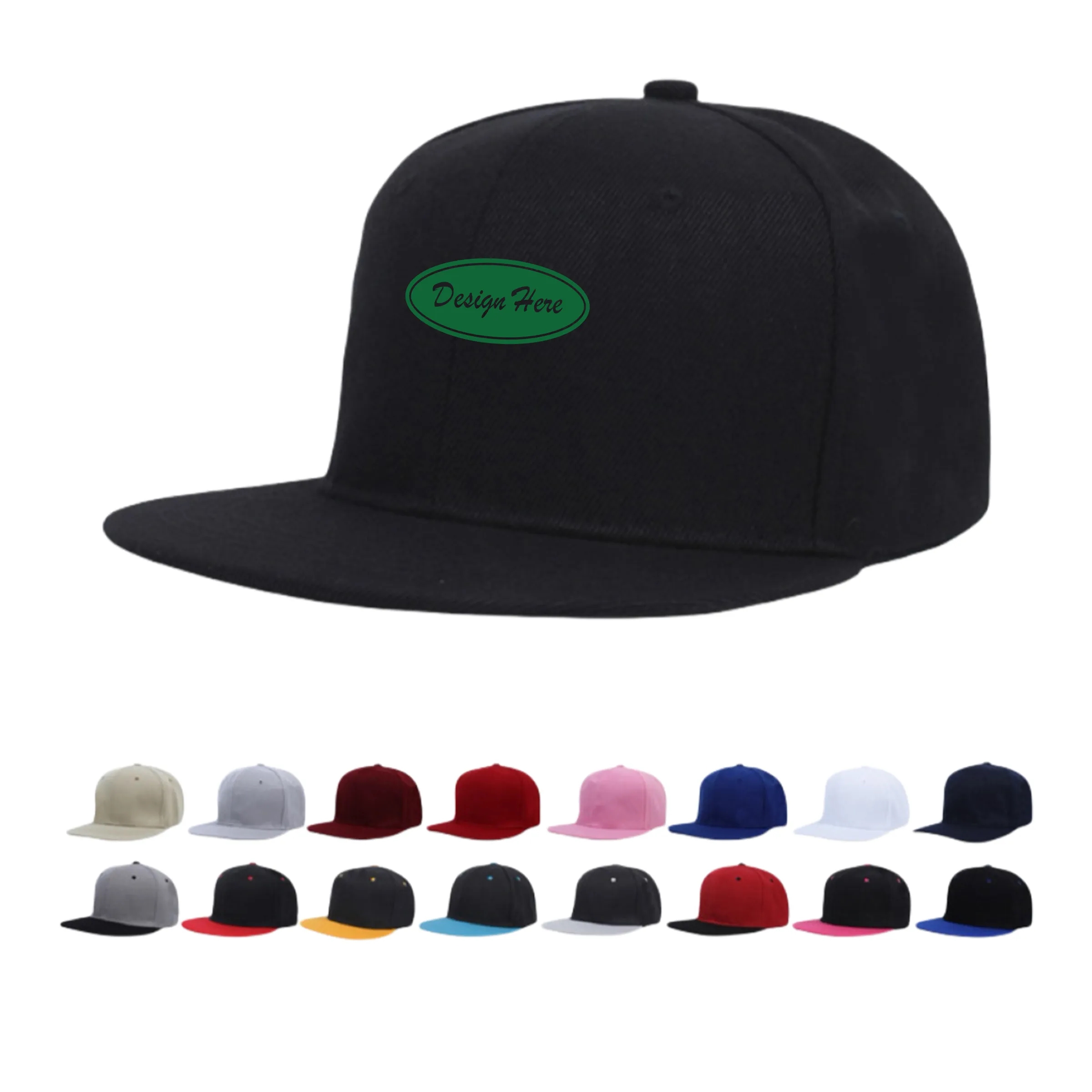 Polyester Baseball Cap - Adjustable and Multi-Color Options 2