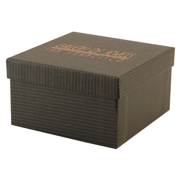 Color Tinted Kraft Jewelry Boxes 13