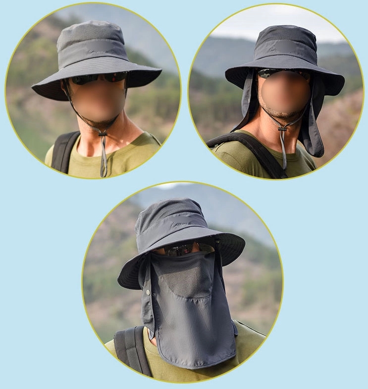 Sun Protection Neck Face Hat 3
