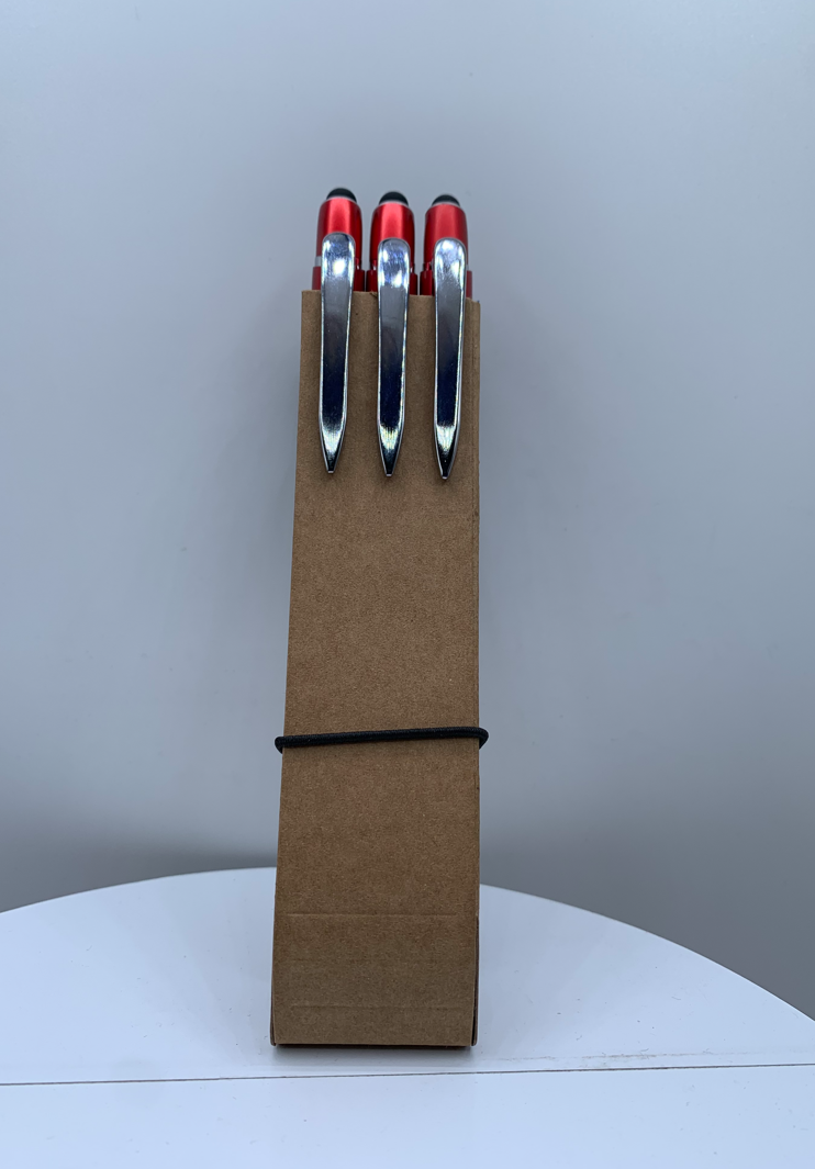 3-piece glacio pen set with recycled case 10