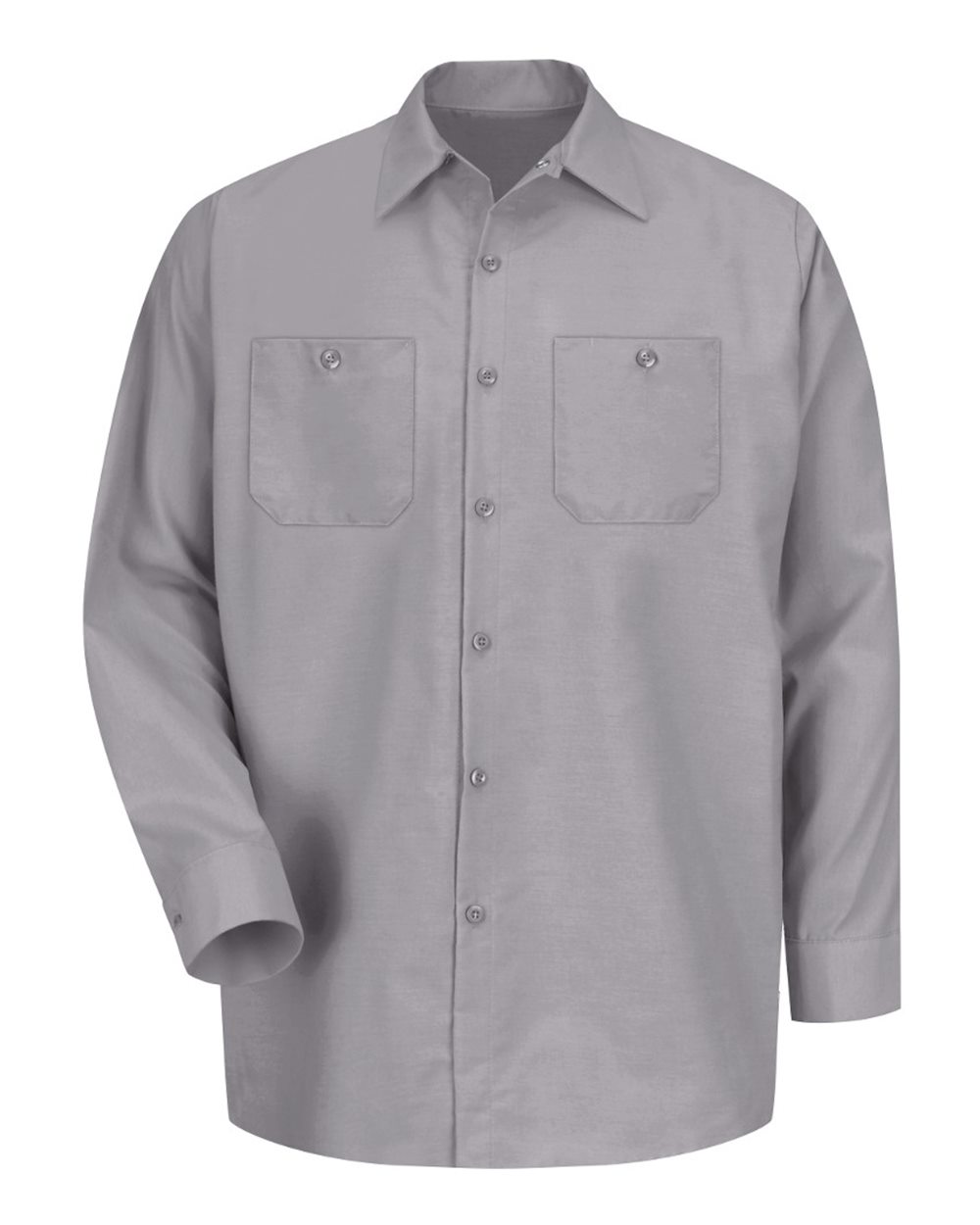 Men's Tall Industrial Long Sleeve Work Shirt - SP14T 5