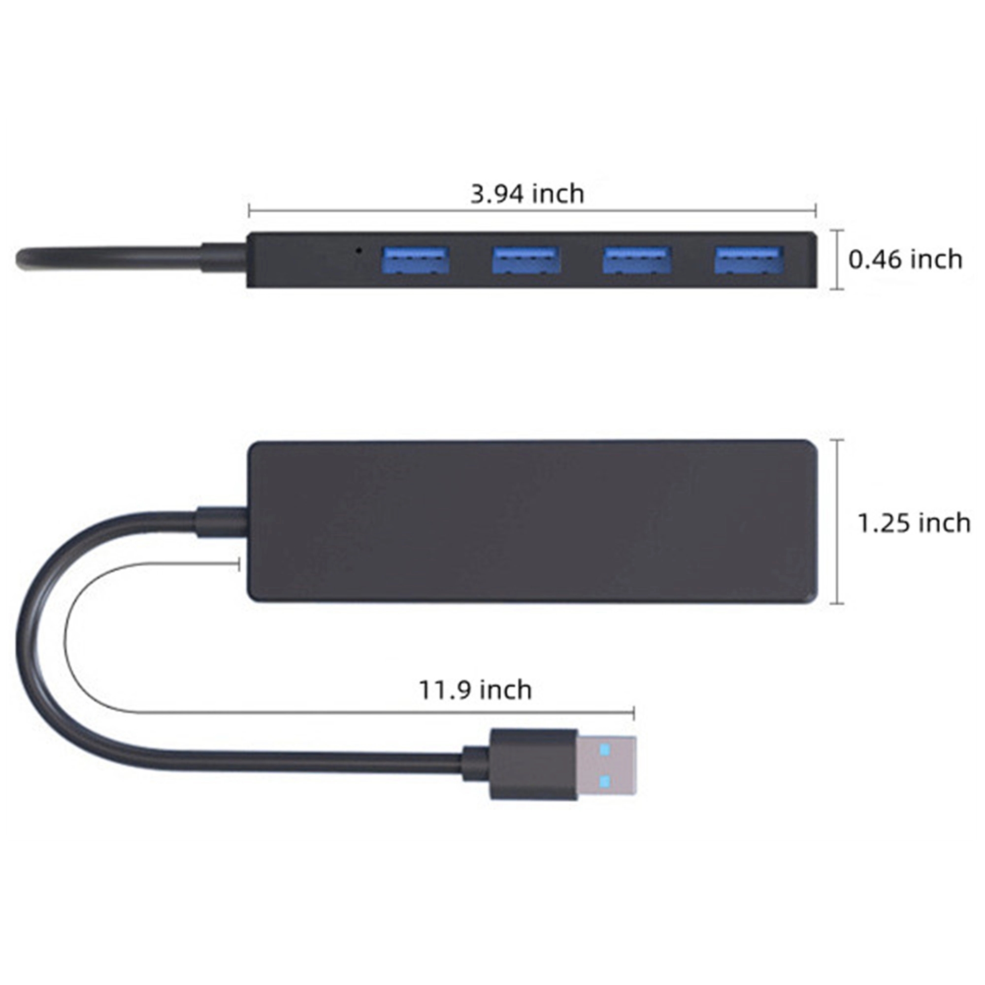 4-Ports Usb 3.0 Hub 1