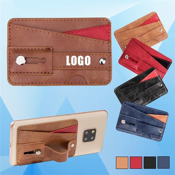 PU Phone Wallet W/ Stand 2