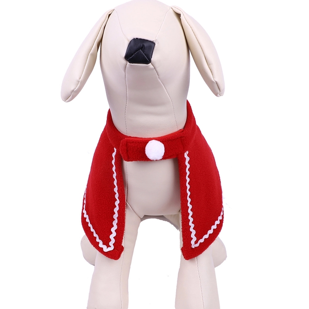 Adjustable Pet Dog Cloak Christmas Santa Hat 5