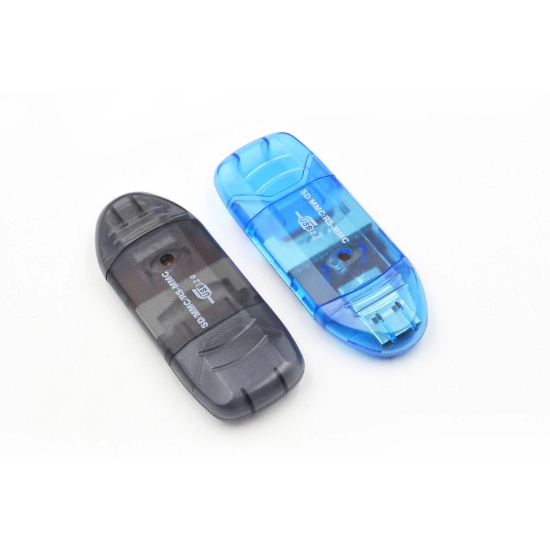 2.0 USB Card Reader Fitted for SD/MMC/RS-MMC 2