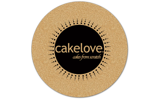 Circle Cork Mat 12" 4