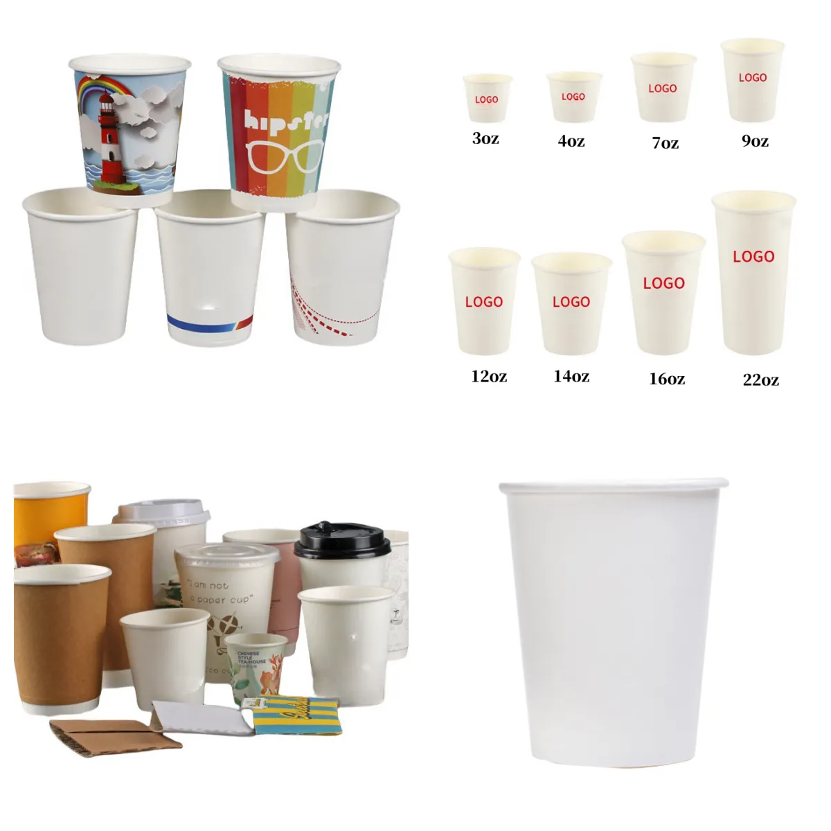 White Paper Cups 5