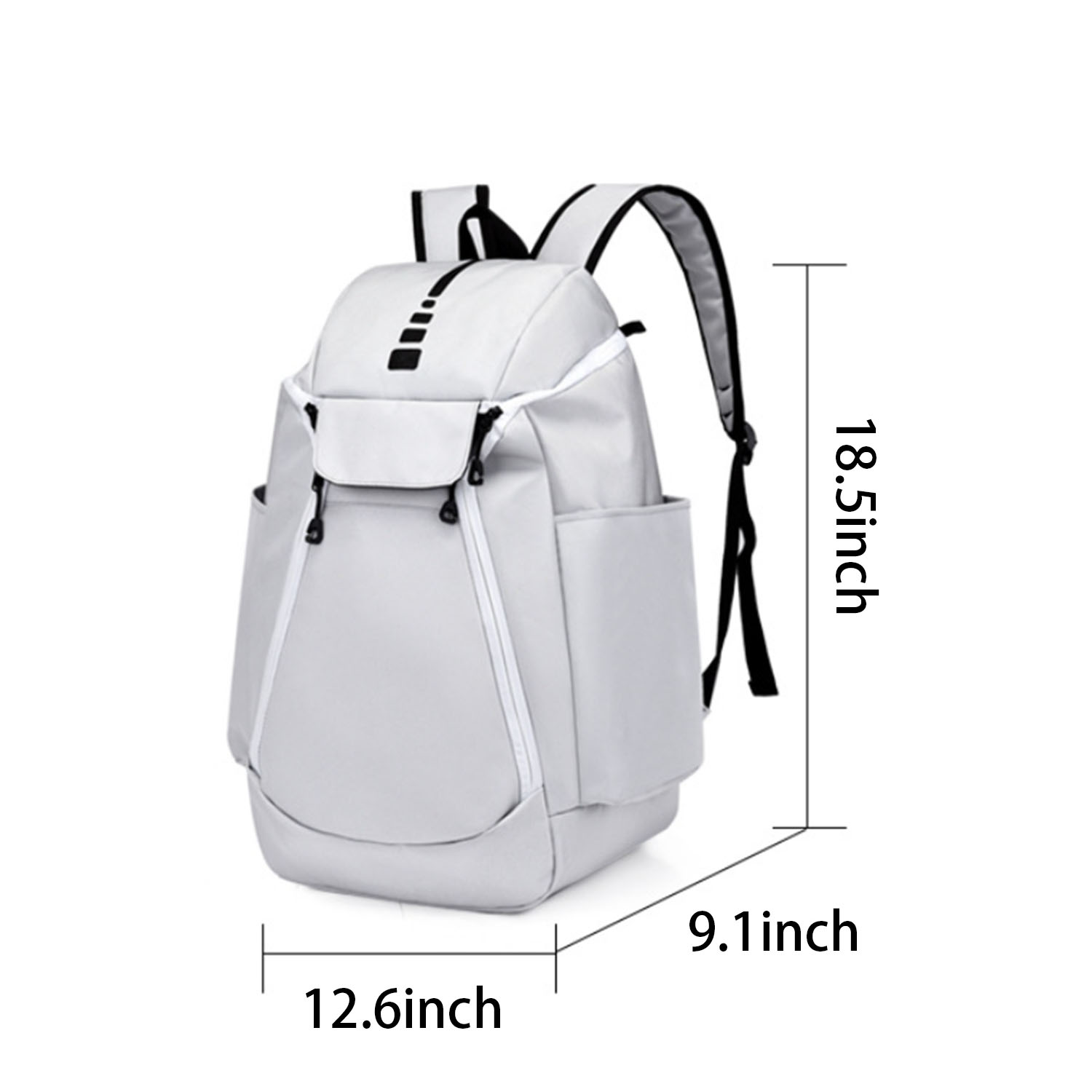 Waterproof Oxford Basketball Backpack 2